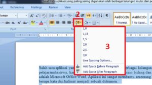 Cara Mengatur Spasi Di Microsoft Word Terbaru