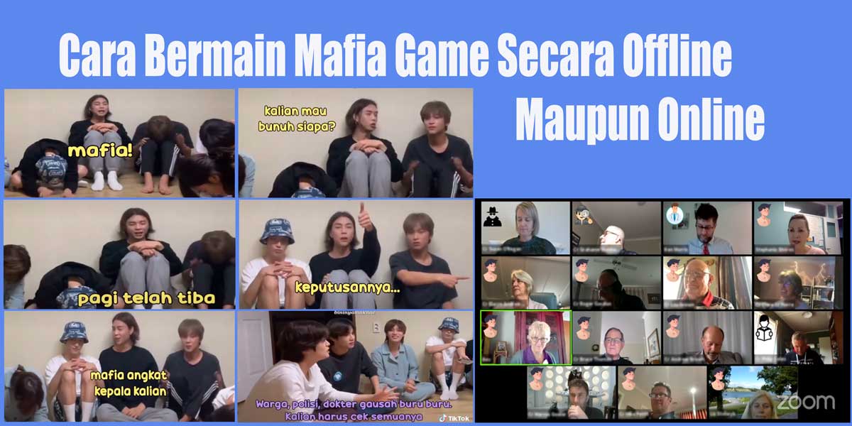 Cara Bermain Mafia Game Secara Offline Maupun Online